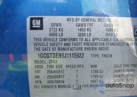 2018 Chevrolet Colorado Z71 from USA, damaged, VIN 1GCGTDEN9J1115922